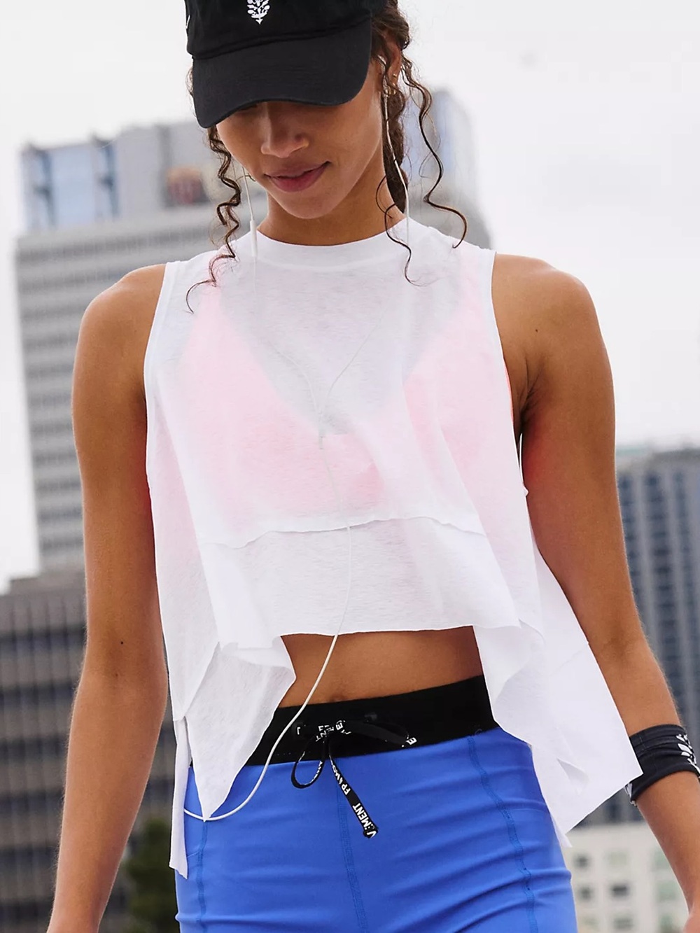 FP Movement Tempo Tank NWT Size XS Free People Top White